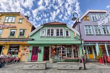 Øvre Holmegate - The colourful street